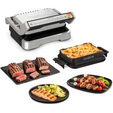 Tefal GC774D30 - Μαύρο, Ασημί - Γκριλ επαφής
