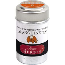 J. Herbin 6 Tintenpatronen Indisch Orange - Standardgröße
