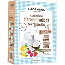 Assortiment de Saveurs pour Yaourts Lagrange - 5 Variétés - Publicité