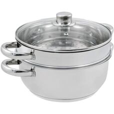 Baumalu Na parze - Stal nierdzewna - 24cm - 2 poziomy