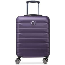 DELSEY PARIS Air Armour 4 Wheel Trolley Slim Line 55 cm - violet foncé - Publicité