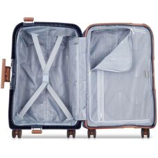 DELSEY PARIS Moncey Trolley 4 Roues Slim Line 55 cm - Trolley Slim Line 4 Roues 55 cm bleu - Publicité