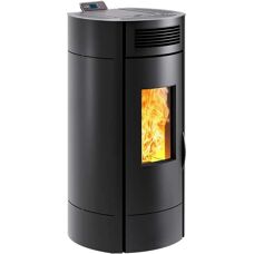 Invicta Lodi 10 Poêle à pellets autonome - Noir - Poêle à pellets - Publicité