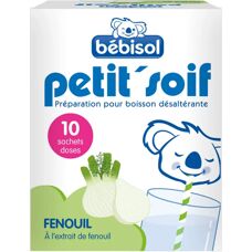 Bébisol Petit'Soif Fenouil - Boisson Hydratante pour Bébé - Publicité