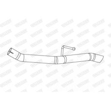 WALKER - 10877 - 635 - Ford Focus 3 Turnier - Rura wydechowa