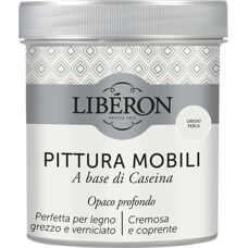 Pittura Mobili Liberon Grigio Perla - 0,5L, Opaco Profondo