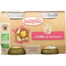 Babybio Bio-Äpfel Kleine Gläser - ab 4 Monaten 2 Stück 130g