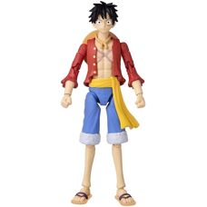 Action Figure Luffy - 16,5cm - Eroi dell'anime - One Piece