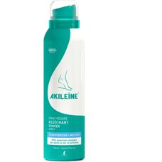 Spray de poudre absorbante Akileïne - Spray pour pieds 150ml - Publicité