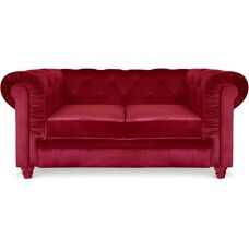 Canapé Chesterfield Velours 2 Places - Menzzo - Publicité