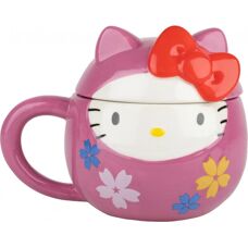 Tazza 3D Hello Kitty Daruma - Konix - 320ml