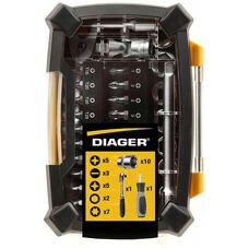 Ensemble compact de torsions Diager - Boîte à outils