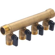 Distributeur d'eau Noyon & Thiebault - Modèle 2020M - 4 Sorties - Laiton - Publicité