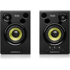 Hercules DJMonitor 42 Black - Studiomonitor Speakers - Zwart