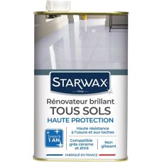 Starwax Nettoyant pour Sols Brillant - 1L - Restauré - Publicité