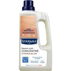 Starwax Savon Noir à l'Huile de Lin - Nettoyage & Brillance - 1L - Publicité