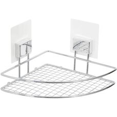Estante de baño de montaje en pared Compactor - Cromo - 4kg