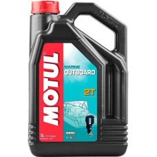 Motul Outboard 2T 5L - Olio marino, minerale