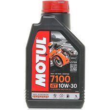 MOTUL 7100 4T Ester MA2 10w30 1L - Huile moto synthétique