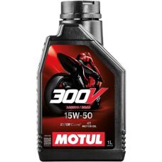 Huile moteur Motul 300V Ester 4T 15w50 - Course
