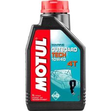 Aceite Motul Outboard Tech 4T 10W-40 - 5L Lubricante marino sintético - Fuera de borda / Sterndrive - NMMA FC-W