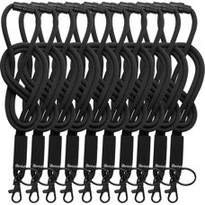 Tarifold ID-Kartenhänger - Packung mit 10 - 43cm Schwarz