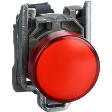 Voyant LED rouge Schneider Electric - IP66 - Modèle XB4BVB4 - Publicité