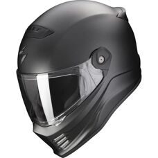 Scorpion Covert FX Solid Hjelm - Motorsikkerhetsutstyr