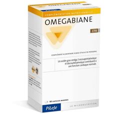 Pileje Omegabiane Epa 80 Kapseln - Herzunterstützung