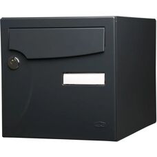 RENZ Animation Boîte aux lettres - Boîte aux lettres, Anthracite, 2 Portes, Acier - Publicité