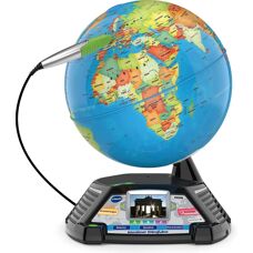 VTECH School & Go Interaktiver Globus - Bunt - Bildungsglobus