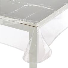 SOLEIL D OCRE Nappe Carrée Transparente - 180x180 cm