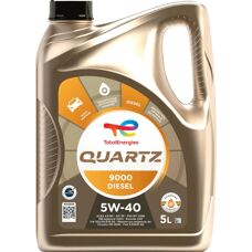 Huile moteur TotalENERGIES QUARTZ 9000 5L Diesel 5W40 - Publicité