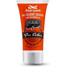 Hairgum Fix Color Orange Styling Gel - Non-permanent, 30ml
