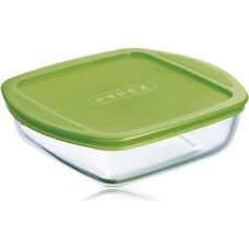 Pyrex PyRG4CCA17 Potravinářský čtvercový kontejner - Zelená