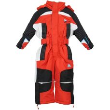 Peak Mountain Ski-Overall Orange - Kinder 2-8 Jahre
