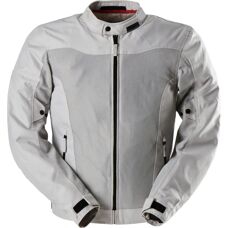 Furygan Mistral Evo 3 Veste textile de moto - Gris Blanc - L - Publicité