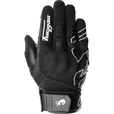 Furygan Jet Neon D3O Motorradhandschuhe schwarz-weiß 2XL