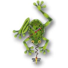 Enesco Flerfärgade resin-klockor - Set med 2 på 28,5cm