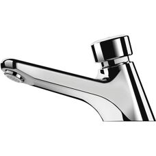 Válvula de servicio Tempostop Cromada de Delabie - 745100