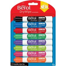 Berol 1984884 Assorted Dry Wipe Marker - Dry Wipe Marker