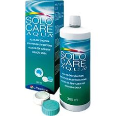 Menicon Solo Care Aqua - Solution pour lentilles - 3x360ml - Publicité