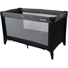 NANIA SODA Lit parapluie - De la naissance à 15kg - Noir/gris - Publicité