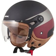 KSK Jet Seven Hjälm - Retro pilotstil, stad & sommar