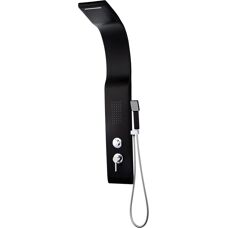 Vente Unique Kourbea Shower Column - Black - 20x50x132 cm