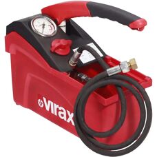 VIRAX Manuelle Druckprüfpumpe - Kompakt, 50 bar, 5L Tank