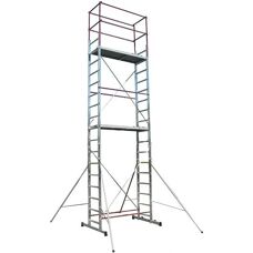 Échafaudage Nimbus 500 en aluminium - Hauteur 7M - Publicité