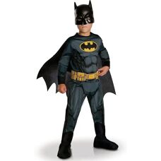 Lacey Wigs Batman Justice League Costume - 7-8 Years