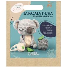 Graine Créative Kit Amigurumi Koala au Crochet - 12,5cm - Publicité