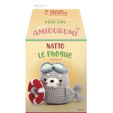 Kit Amigurumi Graine Creative - Phoque - 13cm - Publicité